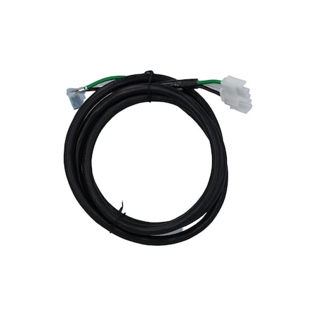 Backseat 5 in. 14-3 AMP Plug Pump Cord for 1-Speed - White BA1625083